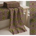 thumbnail image 6 of Soimoi Green Cotton Voile Fabric Maroon Paisley Print Fabric by the Yard 56 Inch Wide, 6 of 7