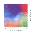 thumbnail image 2 of MasteelfCA 400 Sheets of Colorful Origami Papers Handmade Craft Paper Art Folding Paper, 2 of 8