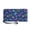 Butterflies and Florals, variant on Hummingbird Pattern Long Purse with Zipper Closure Zip-Around Womens Wristlet Wallet for Travel, PU Leather Clutch for Shopping