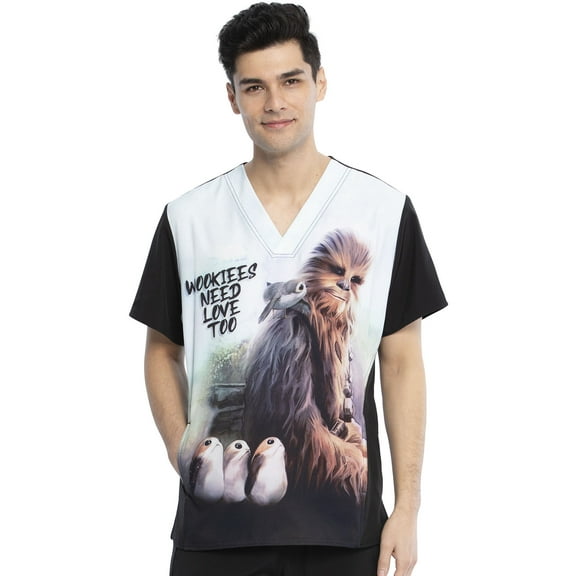 Tooniforms Male's V-Neck Medical Scrub Top TF708