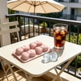 thumbnail image 6 of Leeye Bow Tie Ice Cube Tray with Lid, Silicone Mold for Cocktails, , and Beverages, 4 Cavity Decorative Ice Maker, BPA-Free, Pink, 7.28Ã4.53Ã1.18in, 6 of 7