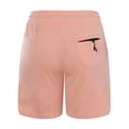 thumbnail image 4 of LEEYNEER Men‘s Athletic Shorts  Sports Gym Running Short Pants  Men Solid Breathable Fitness Sports Quick Dry Running Training Shorts  Cargo Casual Hiking Shorts Pink XXL, 4 of 5