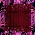 thumbnail image 1 of Ahgly Company Indoor Square Abstract Pink Modern Area Rugs, 3' Square, 1 of 4