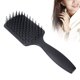 thumbnail image 4 of Cepillo De Paleta Para El Cabello Cepillo Para Desenredar La Paleta Para Evitar La Pérdida De Cabello Mango Esmerilado Dientes Redondos Cómodos Para Peluquería ANGGREK Otros, 4 of 8