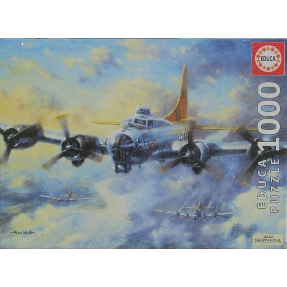 The Mighty Eighth B17G Flying Fortress 1000 Piece Jigsaw Puzzle