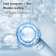 thumbnail image 3 of L01 Portable Summer Fan Air Cooler Handheld Cooling Fan with Cold Compress Function - White, 3 of 5