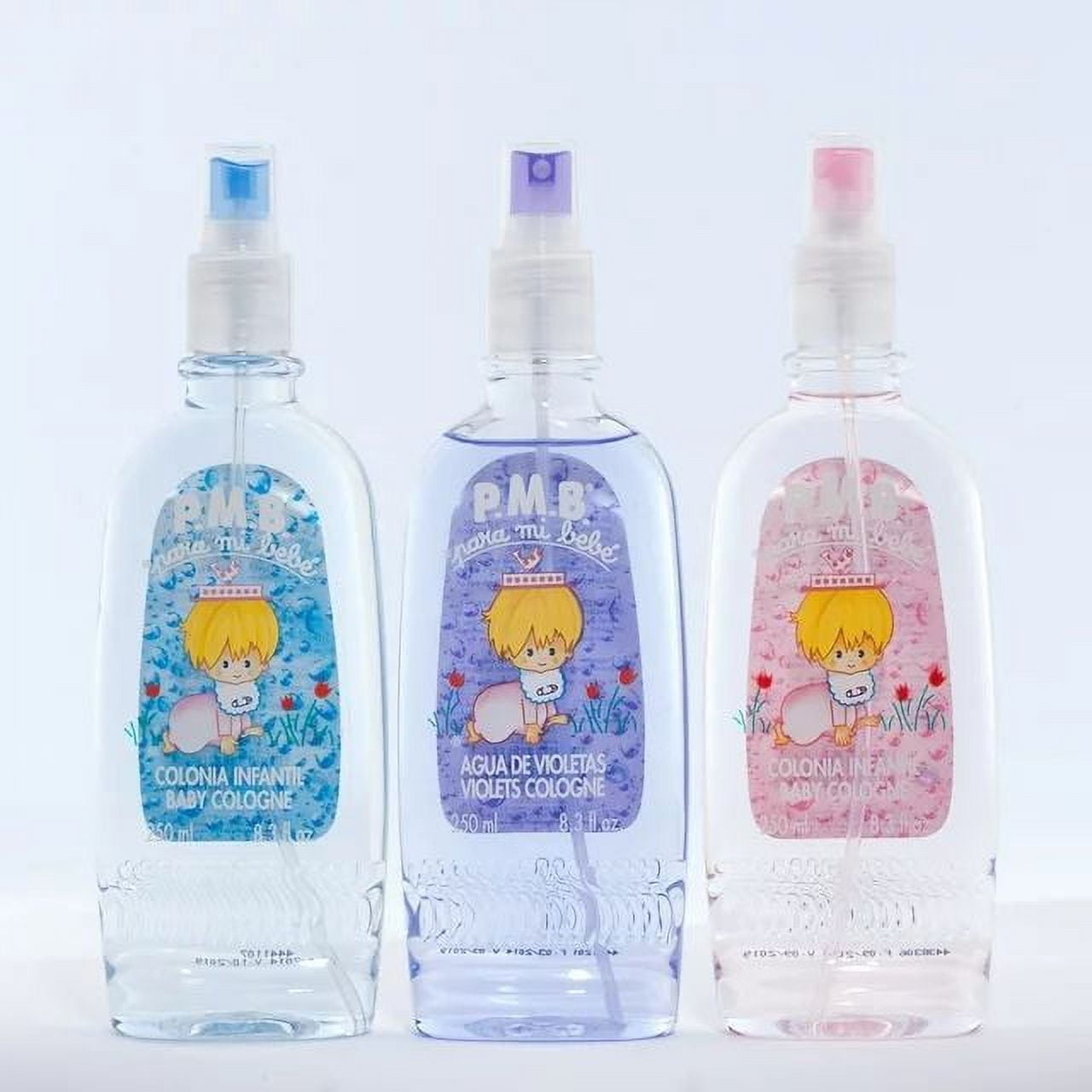 (2 pack) (2 pack) Para Mi Bebé Baby Blue Spray Cologne, Gentle Fresh Scent for Babies, 8.3 fl oz