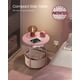 thumbnail image 3 of Mesa auxiliar VASAGLE redonda con estación de carga Jelly Pink, 3 of 9