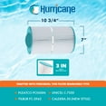 thumbnail image 3 of Hurricane 3 Pack HF7350-01 Advanced Pool and Spa Filter Cartridge Replacement, 3 of 9