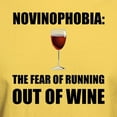 thumbnail image 3 of CafePress - Novinophobia Wine T Shirt - Men's Classic Graphic T-Shirt, 3 of 4
