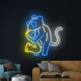 thumbnail image 4 of Handmadetneonsign Mouse Saxophone Neon Light, Mouse Led Light, Mouse Led Sign, Saxophone Neon Sign, 4 of 5