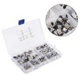 thumbnail image 4 of 281Pcs SelfLocking Nuts 304 Stainless Steel Nylon AntiLoose Hardware Fasteners Set, 4 of 4