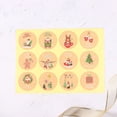 thumbnail image 2 of 48Pcs Christmas Kraft Paper Bags  Favor Candy Cookie Gift Wrapping Bags, 2 of 6