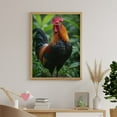 thumbnail image 6 of Diamond Art Kits for Adults - Rooster Vibrant Plumes Rain Garden 5d Diamond Painting for Adults, Diamond Art for Adults Beginners, Frameless Diamond Painting Kits for Adults for Home Wall Decor, 6 of 7