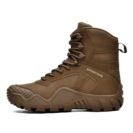 

Men‘s Military Tactical Boots Comfortable Wear-resistant Non-slip Boots Combat Boots For Hiking Climbing