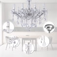 thumbnail image 4 of Candil Colgante de Cristal Cortado Gamalux María Theresa 6 Luces Clasico, 4 of 9