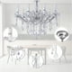 thumbnail image 4 of Candil Colgante de Cristal Cortado Gamalux María Theresa 6 Luces Clasico, 4 of 9
