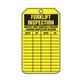 thumbnail image 2 of Tag, Forklift, Cardstock, 5 3/4 in H x 3 1/4 in W, Yellow, Rectangle, 25 PK, 2 of 2