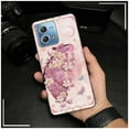 thumbnail image 4 of KDY-Phone Case For MOTO G Stylus 4G 2023, Anti-dust Dirt-resistant Back Cover Phone Pouch Fashion Design Full wrap Waterproof Durable Silicone Graffiti flower Soft case TPU Shockproof, 4 of 9