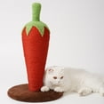 thumbnail image 1 of Funny Scratcher Pad Protect Cats Nails Zanahoria decorativa Muebles Protector Sisal Cat para Grind Claws Kitten Kitty Salvador Dali Almohadilla para rascar gatos, 1 of 10