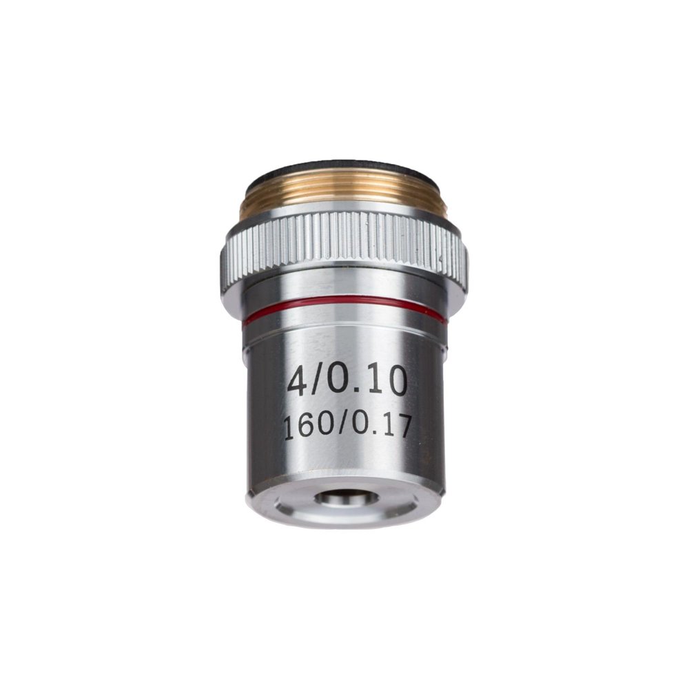 4X Achromatic Objective Lens for Compound Microscopes