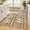 Brown, variant on Vaukki Farmhouse Kitchen Rugs Sets of 3, Non Slip Machine Washable Kitchen Mats for Floor, Low Profile Floor Mats for Sink Laundry Room, Brown