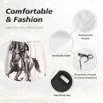 thumbnail image 4 of Balery Cowboy Ride A Horse Pantalones cortos deportivos para mujer con forro y dos bolsillos, elásticos, para entrenamiento, gimnasio, yoga-Small, 4 of 7