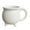 White, variant on Witch's Cauldron Coffee Mug 12.7oz, Tripod Halloween Ceramic Cup for Gothic Halloween Parties, Novelty Drinking Mug for Coffee, Tea, and Halloween Decor Accessories