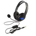 thumbnail image 1 of Bearachild Auriculares para juegos de 3,5 mm con micrófono Consola de juegos para computadora Auriculares ajustables con cable Cables de audio/vídeo, 1 of 6
