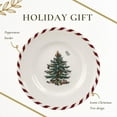 thumbnail image 6 of Spode Christmas Tree Canape Plates - Set of 4 | Peppermint Design, Holiday Dinner Plate | Christmas Serving Plate & Festive Appetizer Plate | Seasonal Decorative Plate, Holiday Tableware, 6 of 7