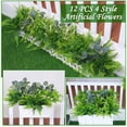 thumbnail image 3 of Set de plantas artificiales TURNMEON, 12 paquetes para exterior/interior, 3 of 8