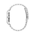 thumbnail image 2 of Caravelle Designed By Bulova Women's Silver-Tone Diamond Dial Watch 43P110 30mm, 2 of 3