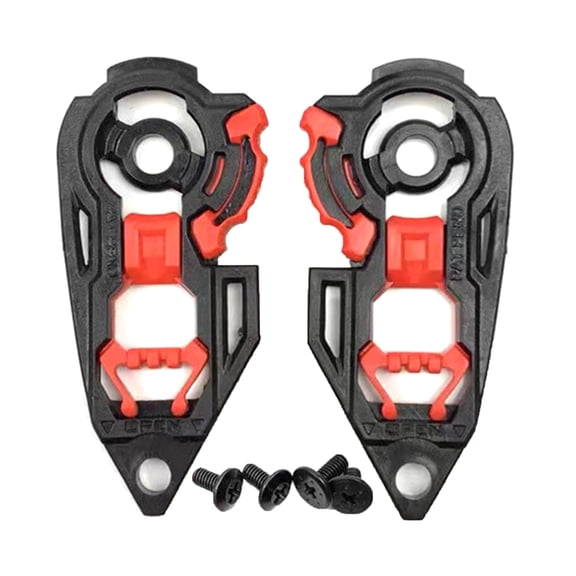 1 Pair Motorcycle Helmet Visor Shield Gear Base Plate Lens Holder Compatible with K3 K4 K1 K3SV K5