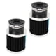 thumbnail image 3 of BOROCO, 2 uds, abrazadera de filtro de aire para motocicleta en filtro de aire de protección de motor de cono cónico redondo de alto flujo para boquilla de carburador de 28mm‑48mm(astilla + negro), 3 of 14