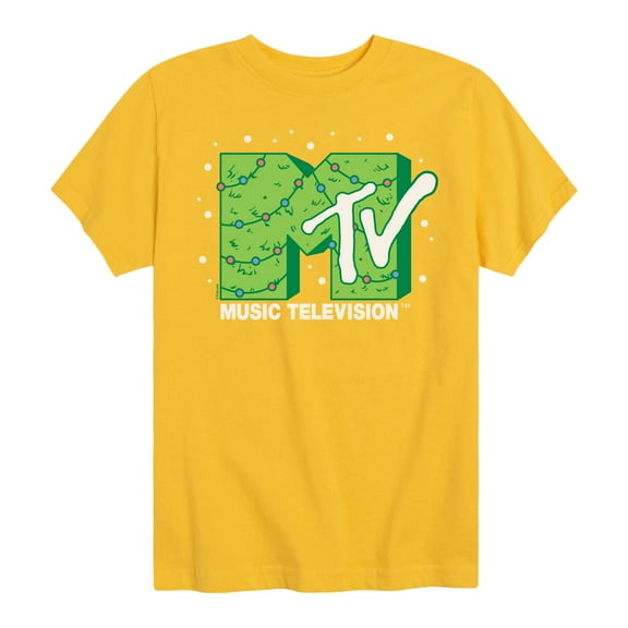 MTV - MTV Christmas Tree - Toddler & Youth Short Sleeve Graphic T-Shirt