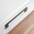 thumbnail image 7 of KOOFIZO 10 Pack Wide Foot Cabinet Bar Pull - Oil Rubbed Bronze Modern Solid Handle, 6.3 Inch/160mm Screw Spacing, 7 of 7