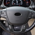 thumbnail image 4 of Real Bright Soft Car Interior Carbon Fiber Sticker DecorationCarbon Fiber Interior Steering Wheel Lower Cover For Kia Cadenza 2014-2016Auto Car Protection Interior Accessories, 4 of 8