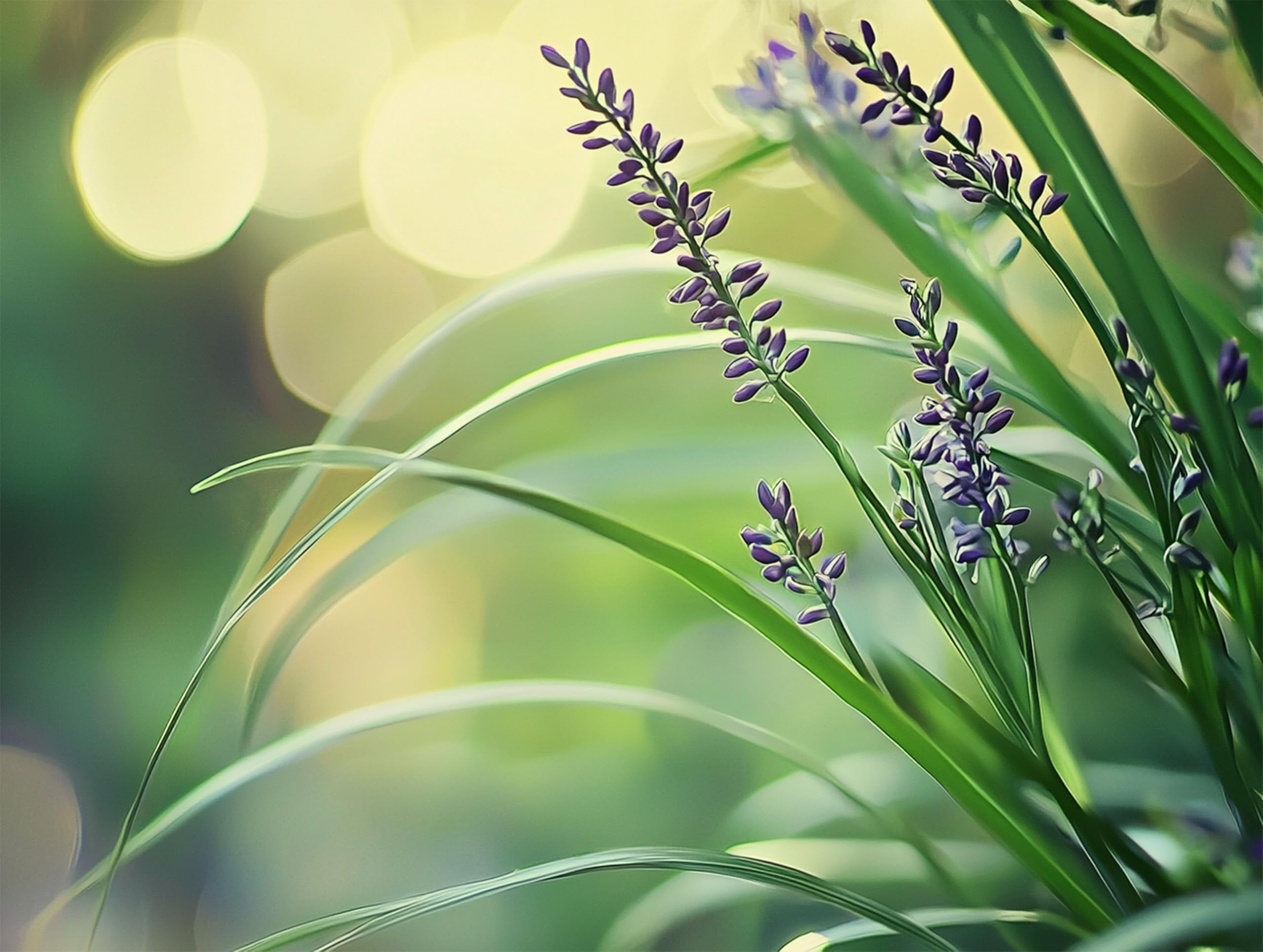 Big Blue Lilyturf  3 Live Plants  Liriope muscari Big Blue  Flowering Ground Cover for Landscaping  Low-Maintenance Ornamental Grass