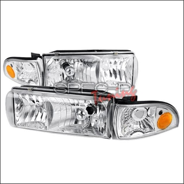 Spec-D Tuning Euro Headlight with Corner for 91 to 96 Chevrolet Impala