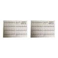 thumbnail image 1 of Eigraketly Piano Sticker Thin Keyboard Stickers Stave Glue Supplies Educational No Safety Note Accessories Instrument Training Workmanship Blanco negro 2piezas, 1 of 6
