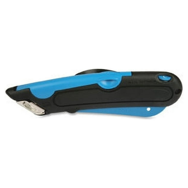 Easycut Cutter Knife w/Self-Retracting Safety-Tipped Blade, 6