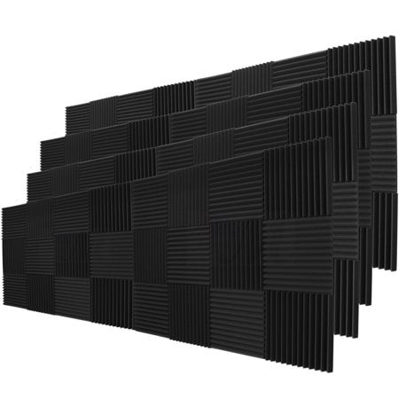 24 Pack Acoustic Panels Studio Soundproofing Foam Wedges 1" X 12" X 12"