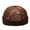 Coffee, variant on Women Men Dome Hat Hollow Out Mesh Supper Breathable Brimless Solid Color Decorative Hip Hop Unisex Ponytail Hole Docker Hat Headwear
