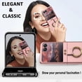 thumbnail image 5 of Compatible Motorola Razr Plus 2023 Case with Ring & Stand,Motorola Razr+ 2023 Case Slim,Cute Thin Protective Cover Phone Case for Moto Razr 40 Ultra Case New Motorola Razr 2023 Cases Women Pink, 5 of 12