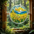 thumbnail image 6 of Honmine Acrylic Puzzle Suncatcher Window Hanging, 83 Pieces 7.4 Inch Stained Glass Puzzle, Garden Decoration For Women Men Mom Birthday Gift, Home Decor, 6 of 8