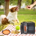 thumbnail image 3 of Bolsa de entrenamiento para perros KHPR, fácil de transportar, juguetes para mascotas, color gris, 3 of 7