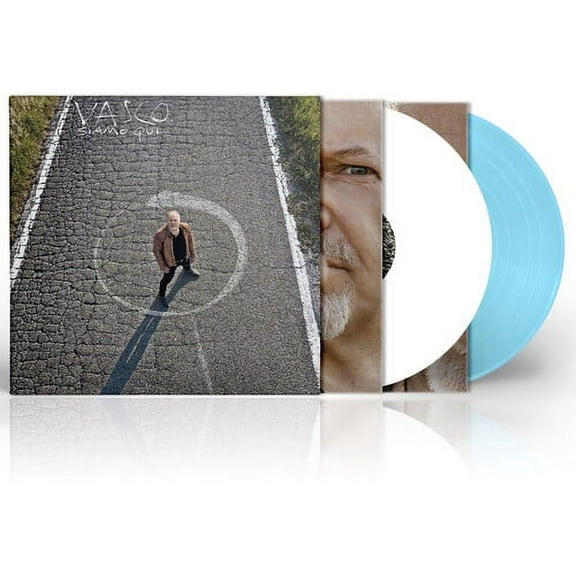 Vasco Rossi - Siamo Qui - Double Bllue & White Vinyl - Music & Performance