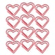 thumbnail image 5 of Clip para marcapáginas, clips para papel con forma de corazón, clip para papelería, suministros de papelería, resultados impresionantes, 5 of 14