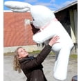 thumbnail image 3 of American Made Giant Stuffed Bunny 60 Inch Soft Big Plush 5 Foot Rabbit Made in USA, 3 of 12