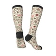 thumbnail image 4 of Balery Squirrel In The Forest Printed Novelty Socks Men's Women's Crew Socks Sports Socks Knee High Socks Cotton Socks Quirky and Cool Socks, 4 of 9